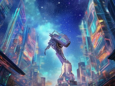 科技与创新，绘画中的未来